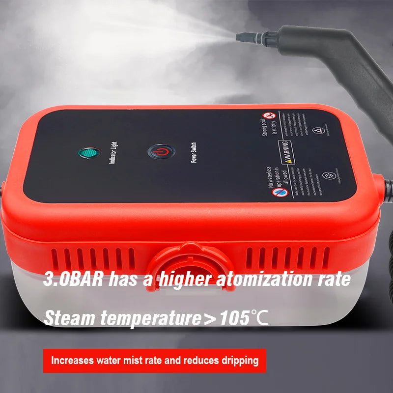 BALASHOV Handheld Steam Cleaner 1200W – Home, Kitchen & Car Handheld Steam Cleaner Axl