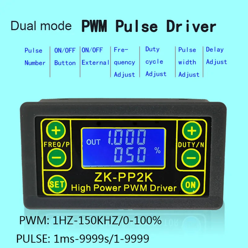 PWM Pulse Signal Generator Module – Dual Mode PP1K & PP2K PWM Signal Generator Axl PP2K