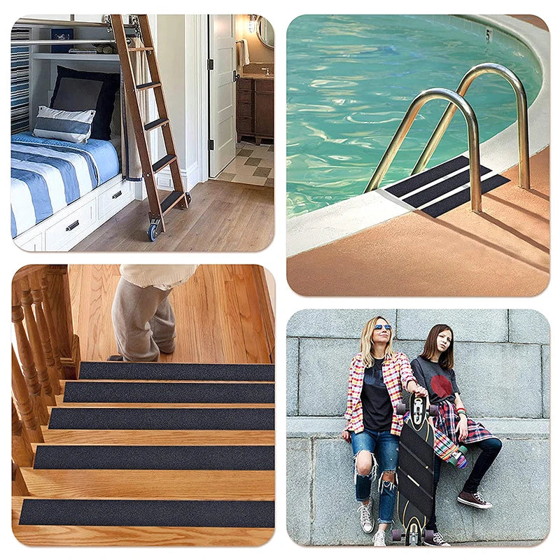 Anti-Slip Tape – Waterproof Grip Strip for Stairs & Decks Anti-Slip Grip Tape Axl
