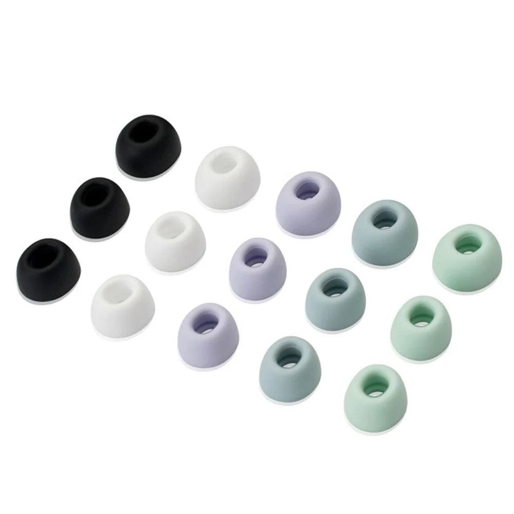 Silicone Ear Tips for Redmi Buds 6Pro & 5Pro – 6pcs S/M/L Earbud Ear Tips Axl