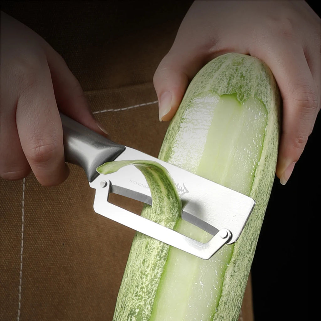 Stainless Steel Fruit & Vegetable Peeler | SHENJIU FCM Certified Kitchen Peeler Axl