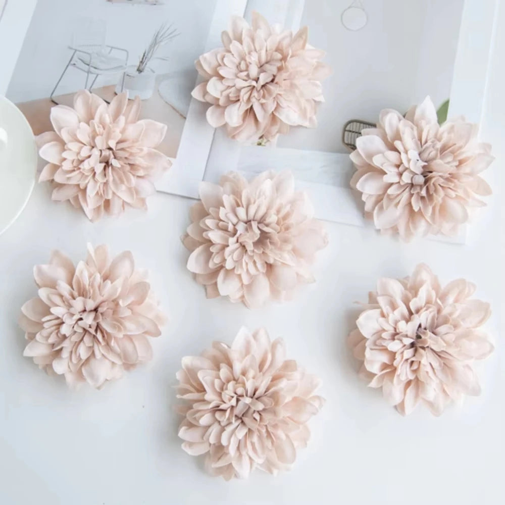 Artificial Silk Rose Heads 15/30 PCS – Wedding & Home Decor Artificial Silk Flowers Axl
