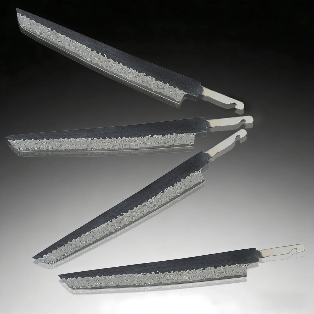 67-Layer Damascus Steel Sashimi Knife Blank Blade DIY Kit Knife Blank Blade Axl