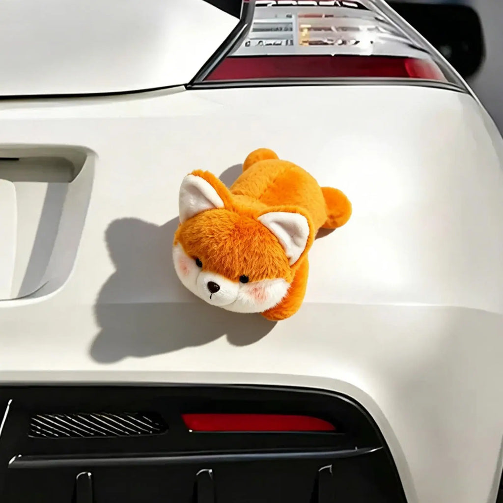 Funny Plush Animal Car Magnets – Cute Bumper & Fridge Decor Decorative Car Magnet Axl