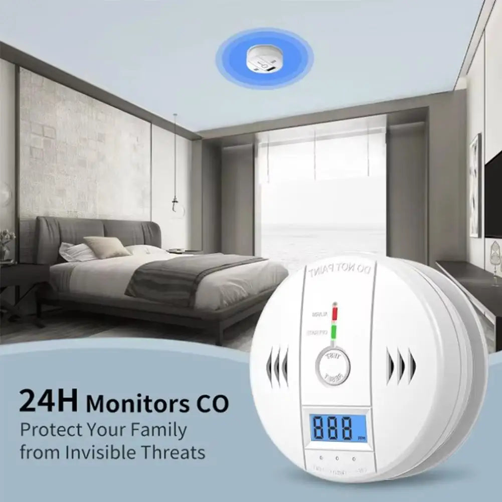 Carbon Monoxide Alarm Digital Display CO Detector for Home CO Detector Alarm Axl