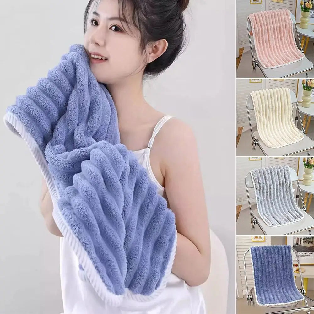 Coral Fleece Face Towel – Soft, Thick & Fast Absorbing Face & Hand Towel Axl