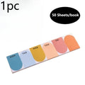 Rainbow Weekly Tear-Off Planner Pad – 1 or 3 Pack Organizer Weekly Planner Pad Axl 1pc
