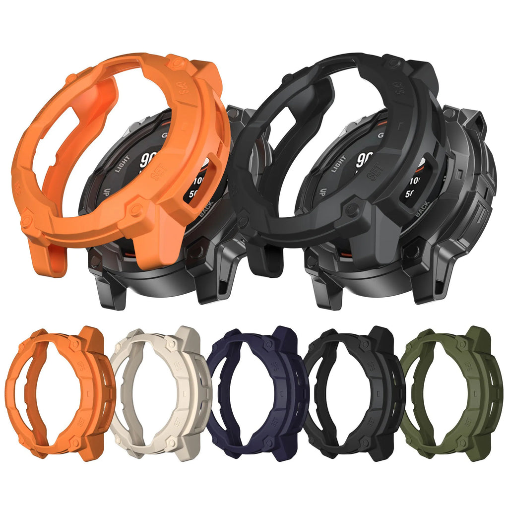 Garmin Instinct 3 45/50mm TPU Protective Case Anti-Scratch Cover Watch Protective Case Axl