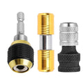 3-Pc Hex Quick-Change Adapter Set | Self-Locking Bit Holder Drill Bit Adapter Axl China Mainland