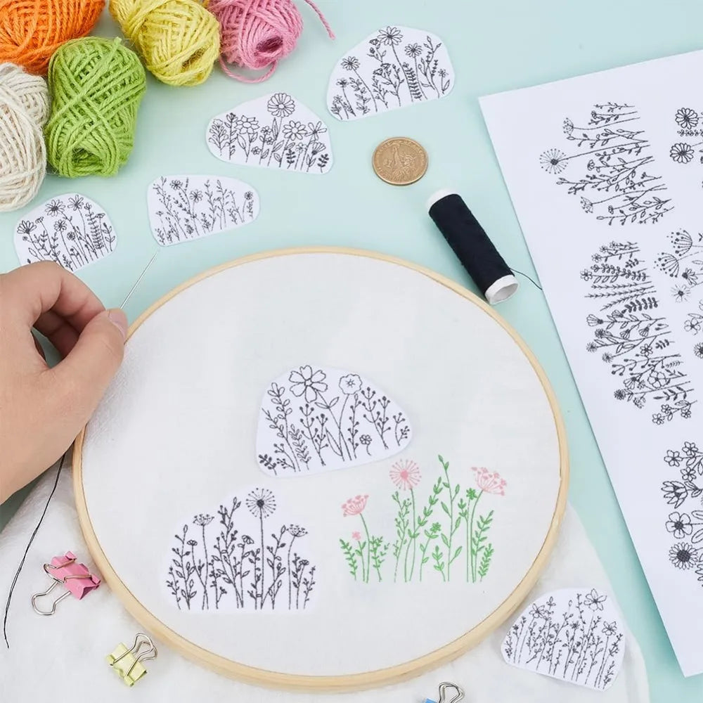 Stick & Stitch Embroidery Transfer Stabilizers – 2 Sheets Embroidery Stabilizer Axl