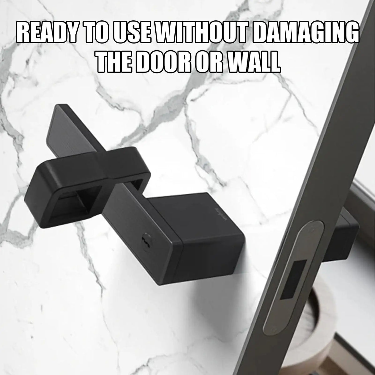 Silicone Door Knob Stopper – No-Drill Wall Protector Cover Door Knob Stopper Axl
