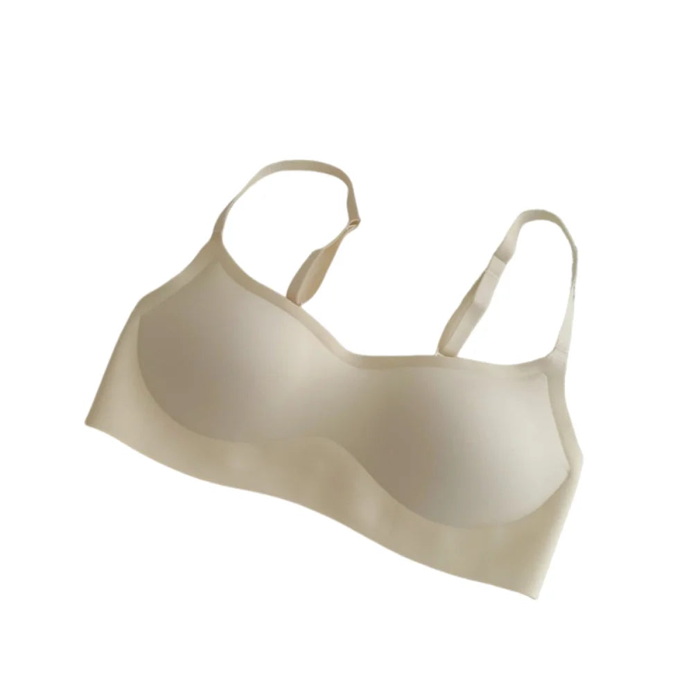 Seamless Wire-Free Push-Up Bra – Breathable & Invisible Fit Seamless Push-Up Bra Axl Champagne 1XL