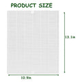 3-Pack HEPA Filter S for Winix C545 | Replaces 1712-0096-00 Air Purifier Filter Axl WHITE