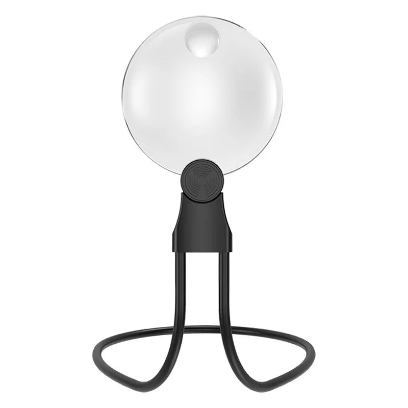 110mm Hands-Free Neck Magnifying Glass – Acrylic Reading Loupe Neck Magnifying Glass Axl