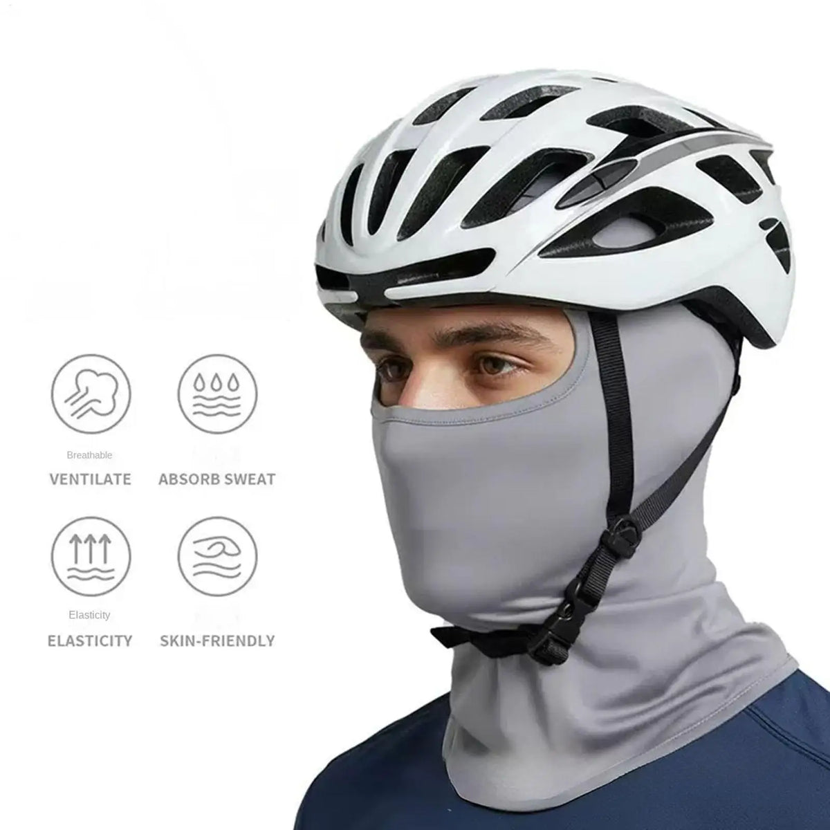 Ice Silk Full Face Mask – UV & Wind Shield for Cycling Cycling Face Mask Axl