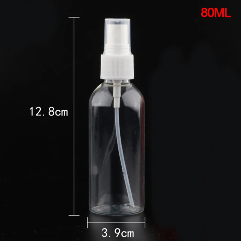 Portable Transparent Plastic Spray Bottle – Mini Travel Sprayer Travel Spray Bottle Axl 80ml