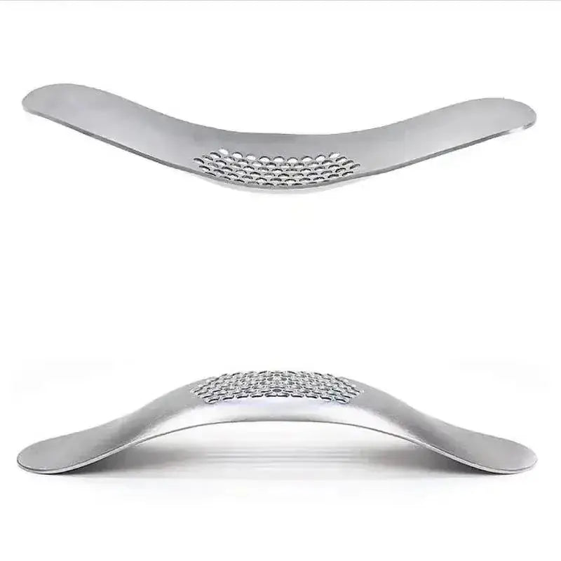 Stainless Steel Garlic Press & Mincer | Manual Kitchen Tool Garlic Press Axl