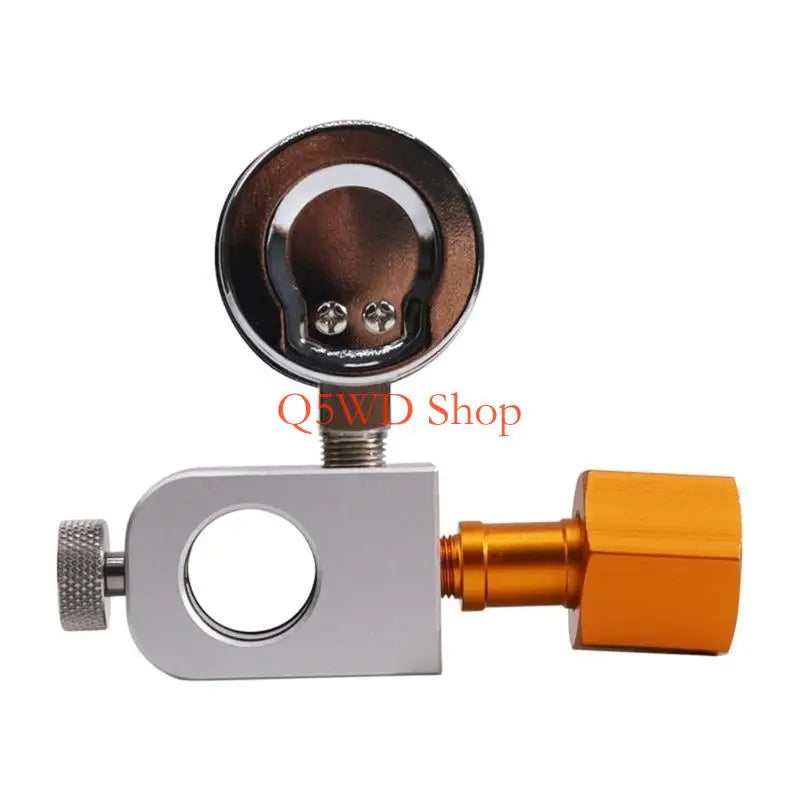 CO2 Quick Connector Refill Adapter | CGA320 W21.8 G58 & 3500 PSI Gauge CO2 Refill Adapter Axl