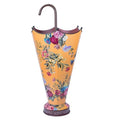 Vintage Iron Umbrella Stand – Large Floor Umbrella Holder Umbrella Stand Axl Yellow