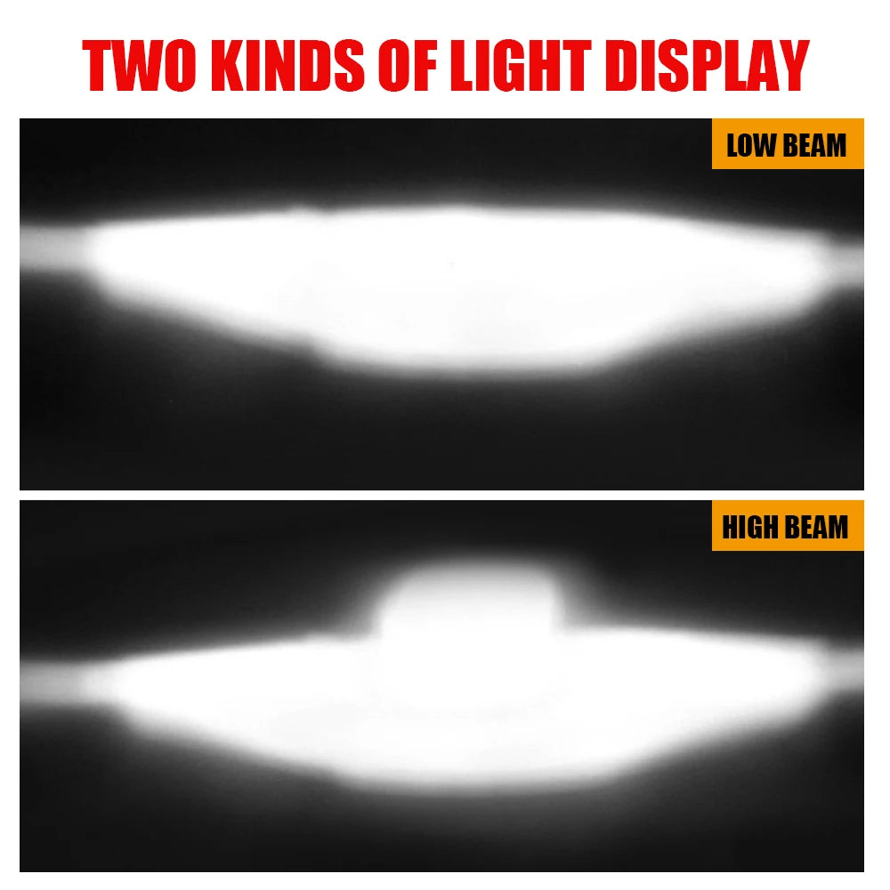 5-Inch Flush Mount LED Driving Light | Hi/Low Beam Jeep & Truck LED Driving Light Axl