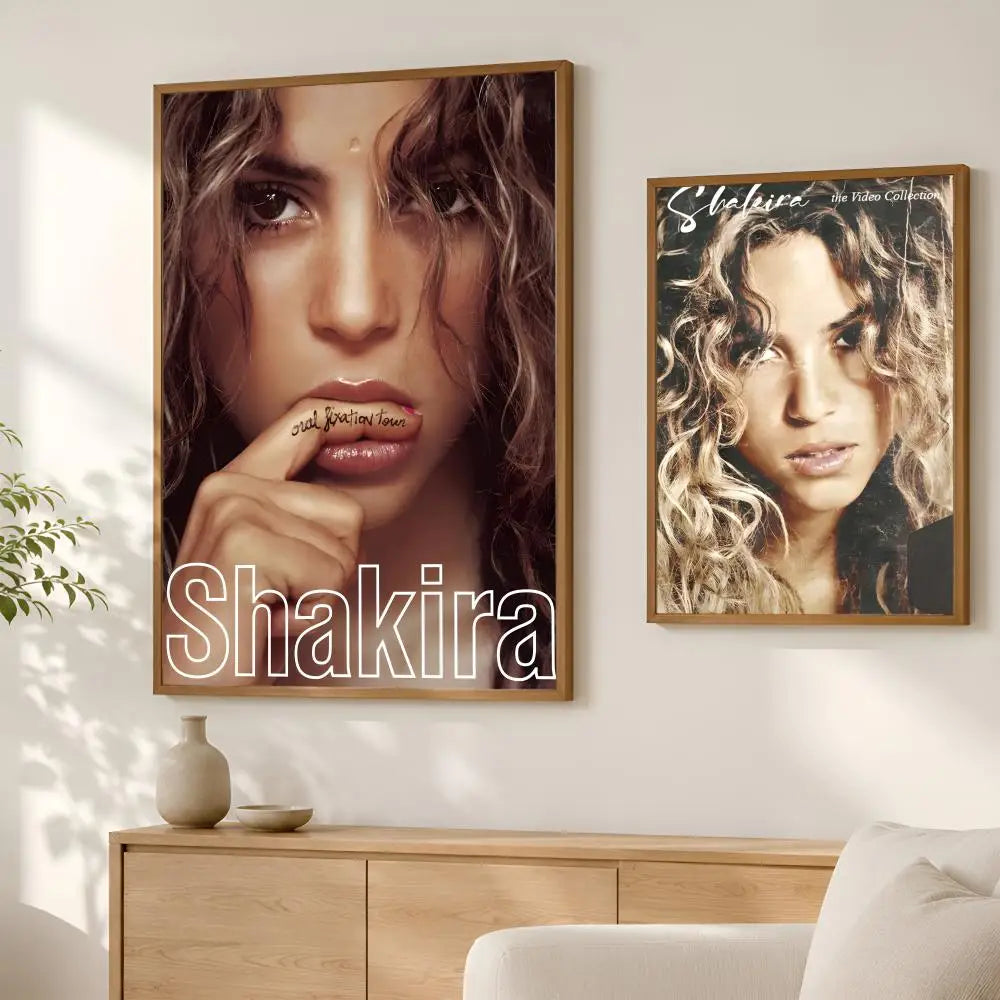 Shakira HD Self-Stick PVC Wall Poster – Waterproof Wall Art Wall Art Poster Axl