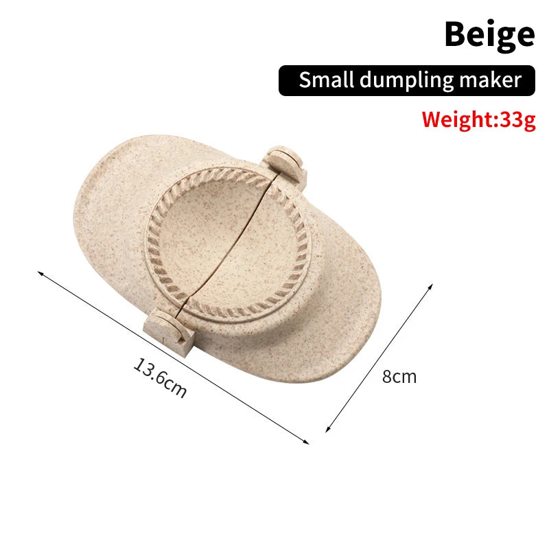 Wheat Straw Dumpling Mold Maker – S/M/L Press Tool Dumpling Mold Press Axl S Beige