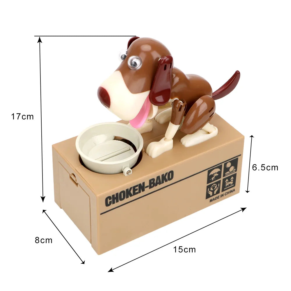 Robotic Dog Coin Bank – Animated Electronic Piggy Bank for Kids Electronic Piggy Bank Axl
