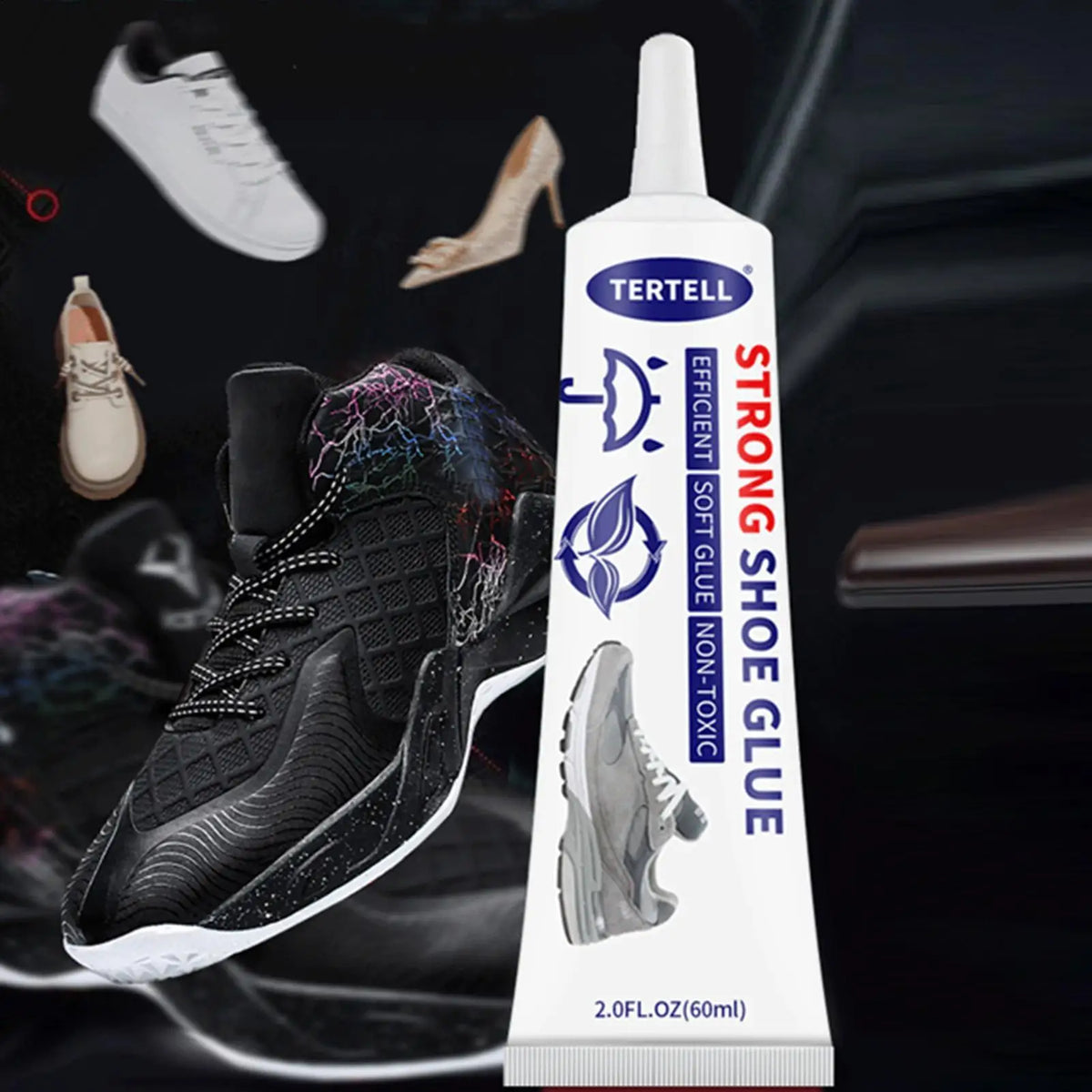 Professional Shoe Repair Glue – Quick Dry & Waterproof 30ml Shoe Repair Glue Axl