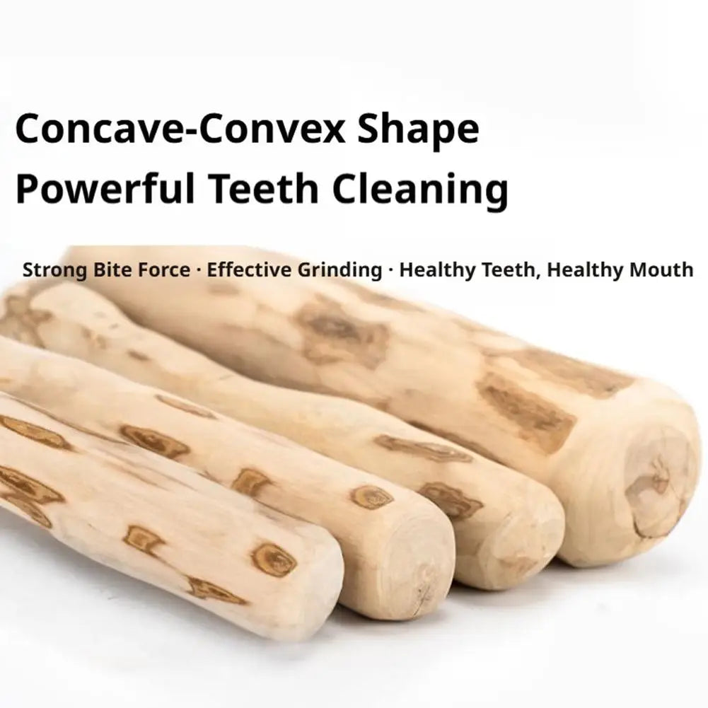 Natural Coffee Wood Dog Chew Sticks – Dental & Safe Dog Chew Toy Axl