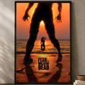 Walking Dead Self-Stick HD PVC Wall Poster – Waterproof Decor Wall Art Poster Axl White23 50X70cmNoframe