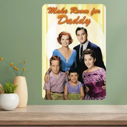 Make Room for Daddy Danny Thomas Classic TV Metal Sign Metal Wall Sign Axl aluminum sign aluminum 20x30cm