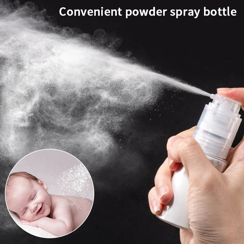 Refillable Powder Spray Bottle – Talcum Dispenser 18–120ml Powder Spray Bottle Axl