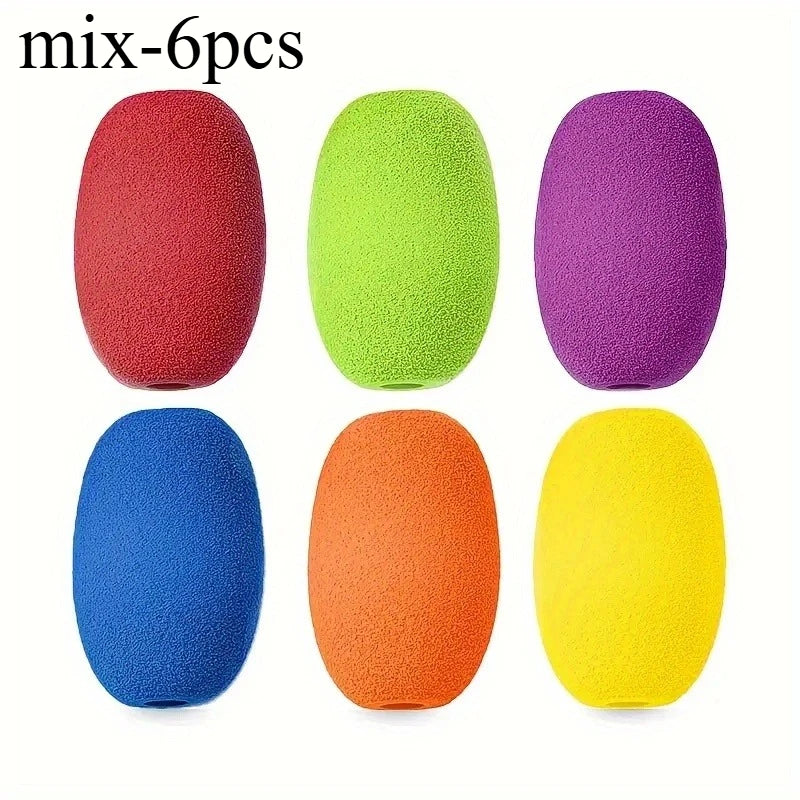 Soft Foam Pen Grip Holders – Non-Slip Ergonomic 6 & 12 Pack Pen Grip Holder Axl mix-6pcs