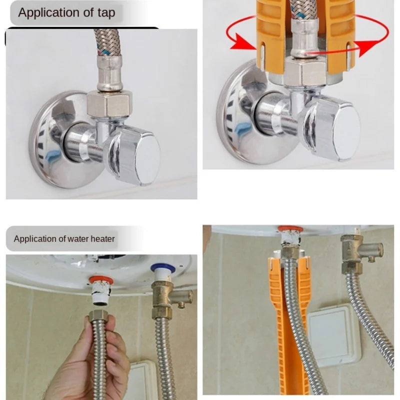 Multi-Function Basin Wrench – Faucet & Sink Nut Tool Basin Wrench Axl