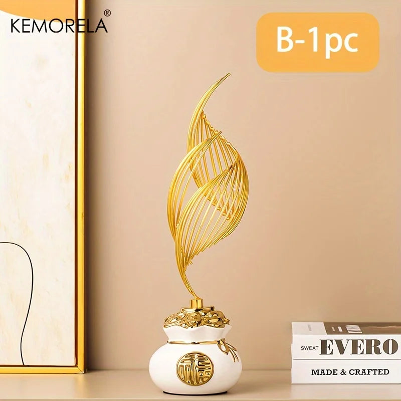KEMORELA Luxury Ceramic Statue – Home & Office Décor Figurine Decorative Figurine Axl B