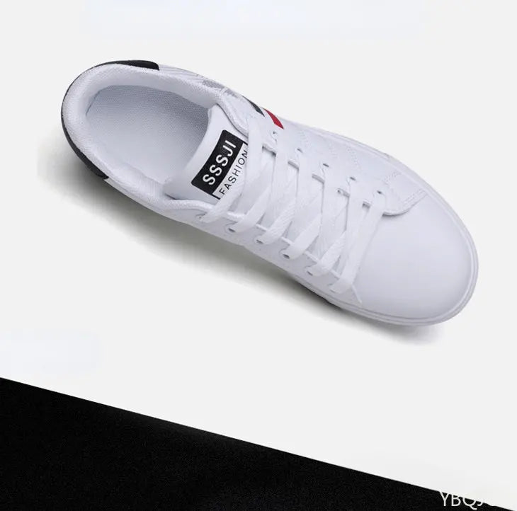 YBQJOO Flat Lace-Up Sneakers – Unisex Low-Top Casual Shoe Flat Lace-Up Sneakers Axl