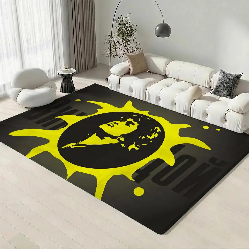Viktor Tsoi Flannel Floor Mat – Non-Slip Soft Indoor Rug Flannel Floor Mat Axl