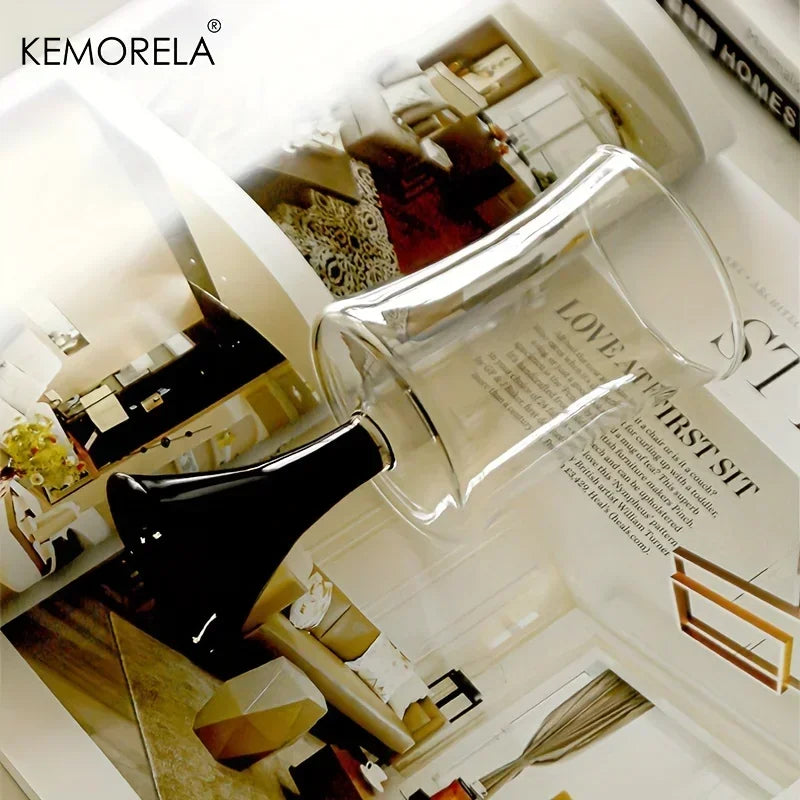 KEMORELA Champagne Glasses – Reusable Glass Goblets 1-2 Pack Champagne Glasses Axl