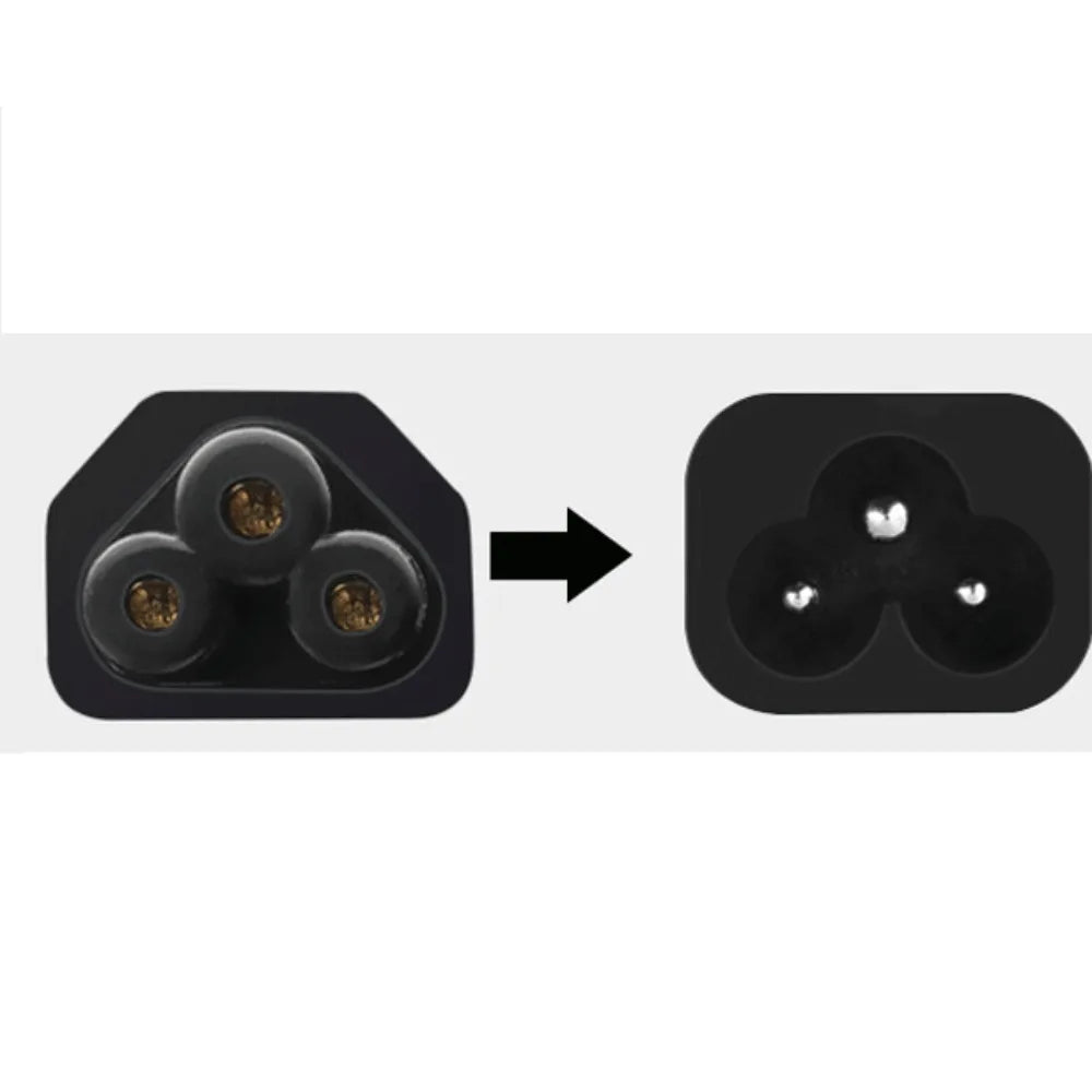 European Standard C5 Laptop Power Cord – 1.5m AC Cable, CE Rated Laptop Power Cord Axl