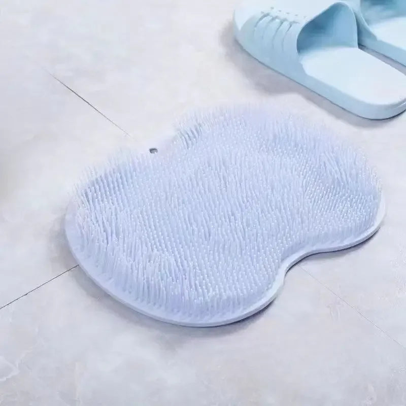 Non-Slip Shower Foot Scrubber Mat – Exfoliating Spa Bath Mat Foot Scrubber Mat Axl 1Pc