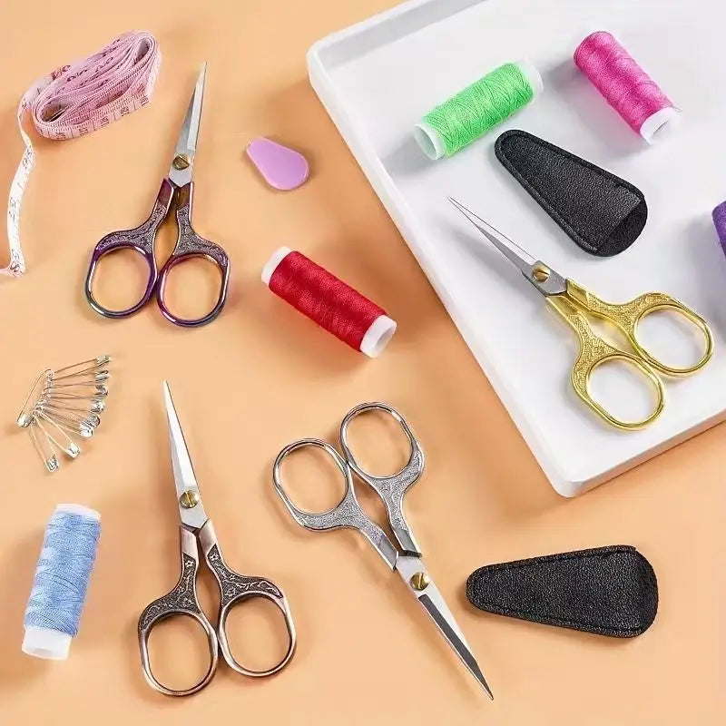 Retro Embroidery Scissors – Stainless Steel Tailor Shears Embroidery Scissors Axl
