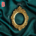 Golden Retro Resin Photo Frame – Nail Art & Photography Props Photography Prop Frame Axl B