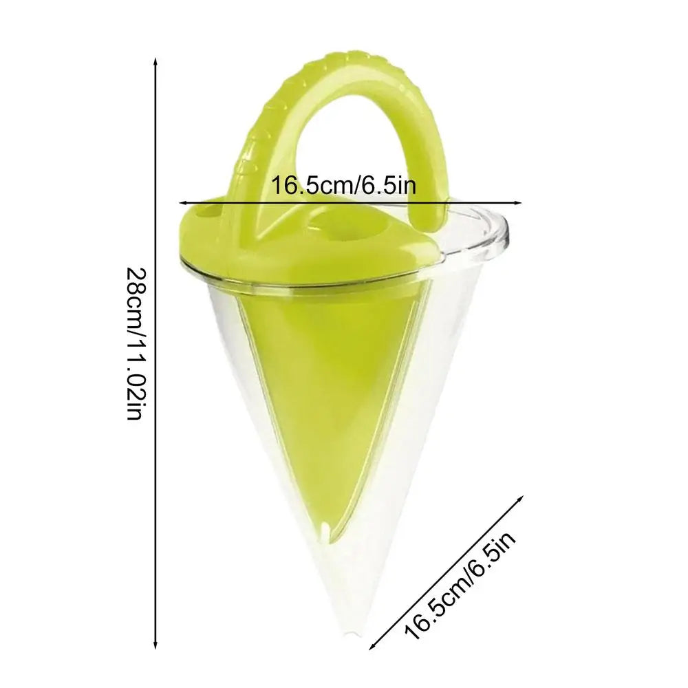 Drip Castle Sand Funnel Beach Toy for Kids – Creative Play Sand & Beach Toy Axl Green