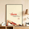 Anora Game HD Art Poster – Waterproof Self-Adhesive Wall Decor Wall Art Poster Axl White5 50X70cmNoframe
