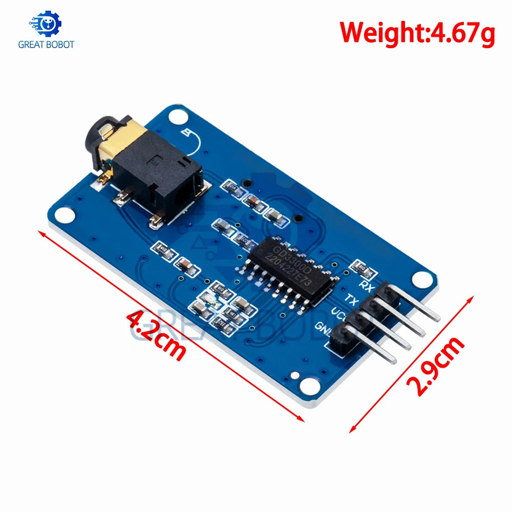 YX6300 YX5300 UART Serial MP3 Player Module for Arduino AVR MP3 Player Module Axl