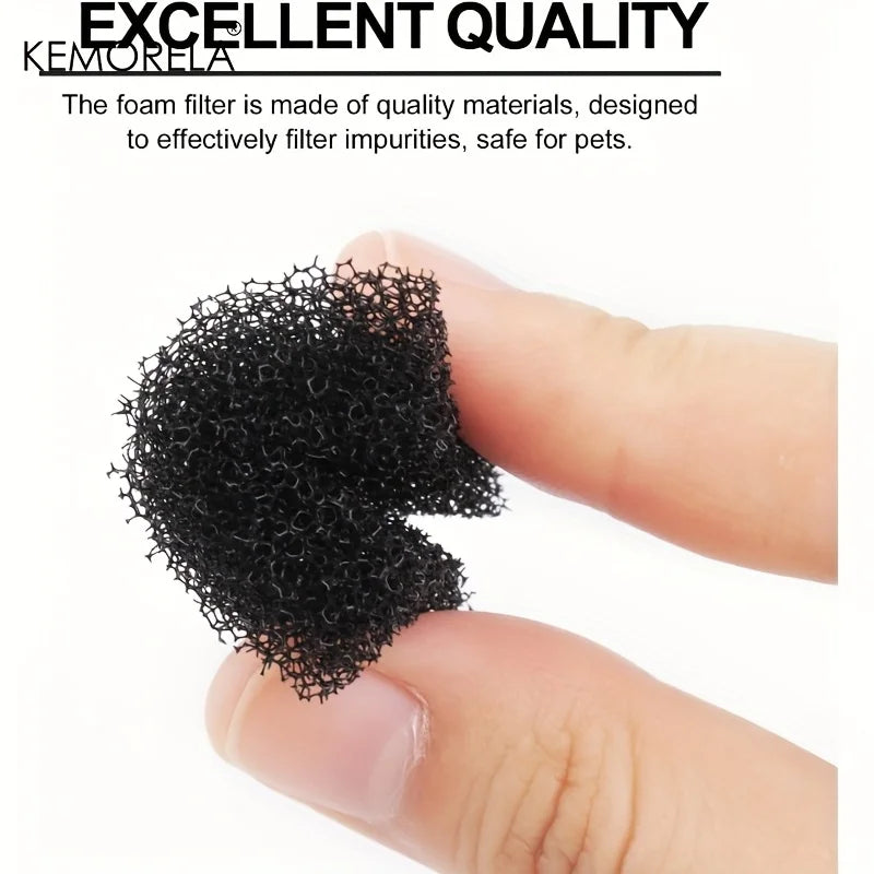 Kemorela Pet Fountain Foam Filter – Petkit Eversweet Compatible Pet Fountain Filter Axl