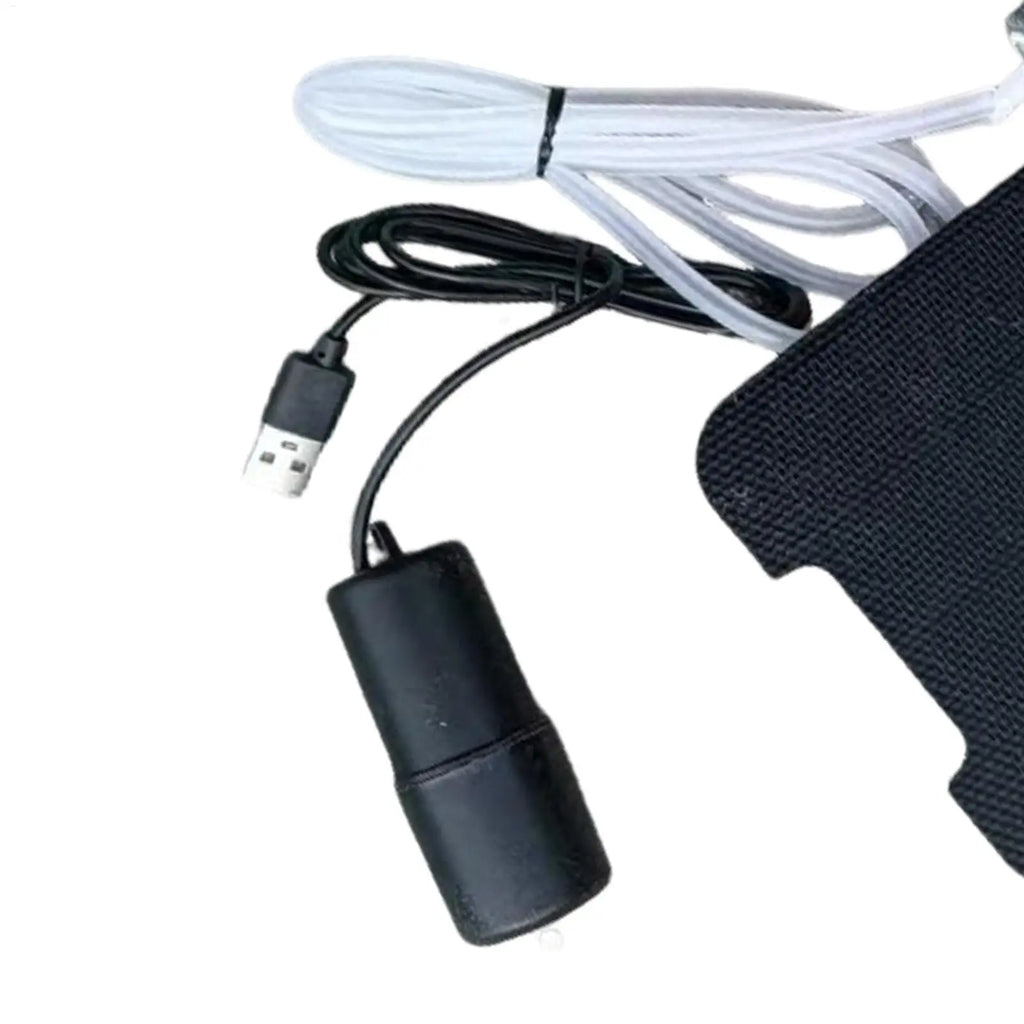 Solar Powered Pond Aerator & Fish Tank Air Pump | USB Backup Solar Pond Aerator Axl