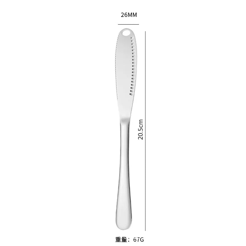 Stainless Steel Cheese & Butter Knife – Jam & Cream Spreader Cheese Spreader Knife Axl