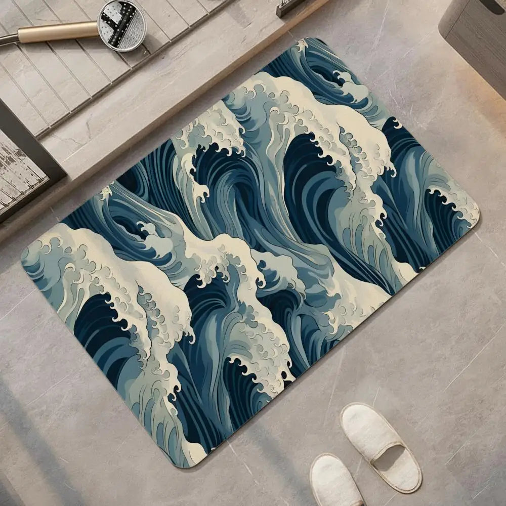 Diatomite Bath Mat – Quick Dry, Anti-Slip & Absorbent Diatomite Bath Mat Axl