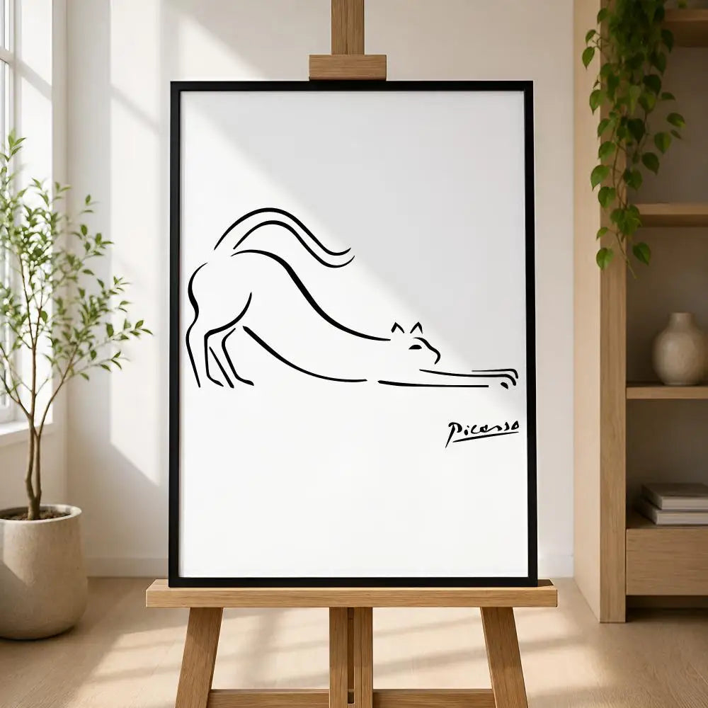 Pablo Picasso Art Poster – HD Self-Adhesive Wall Decor Print Wall Art Poster Axl